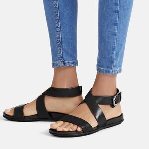 Fitflop Women's Gracie Ankle Strap
Sandal-Leather US Size 9 Classic Casual